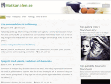 Tablet Screenshot of matkanalen.se